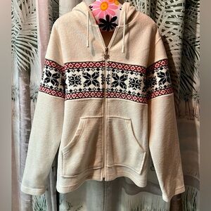Snowflake Fleece Jacket